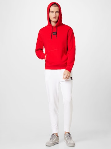 HUGO Red - Sweatshirt 'Daratschi214' em vermelho