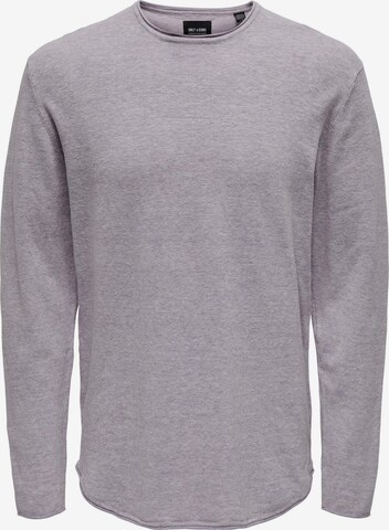 Only & Sons Pullover 'Bennit' in Lila: predná strana