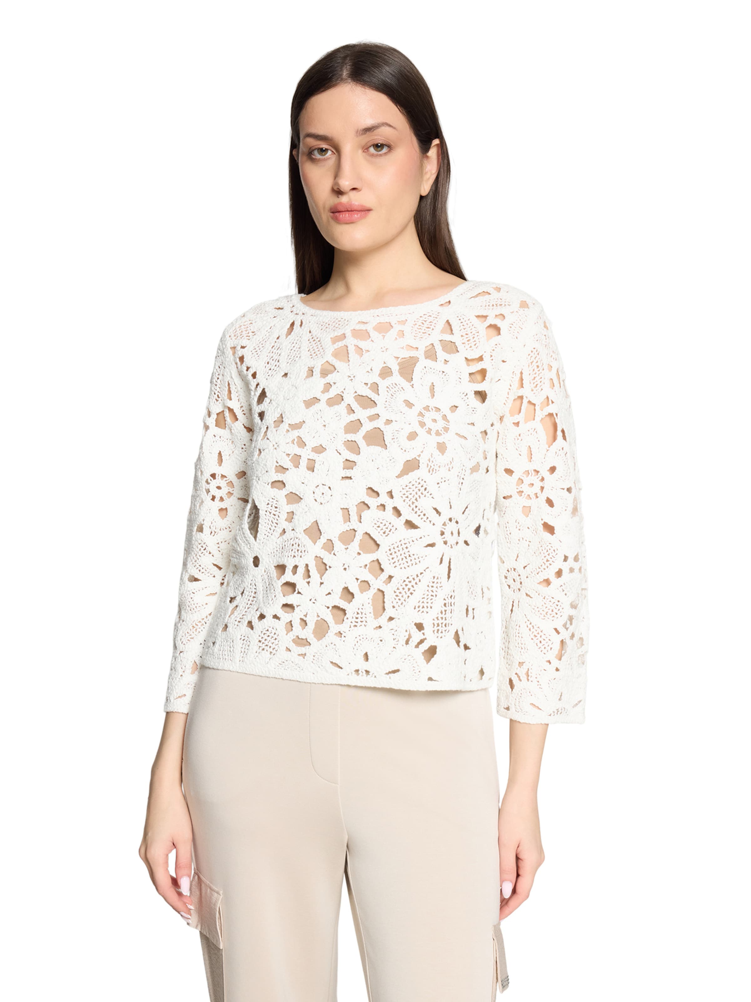 Pullover di Betty Barclay in bianco: frontale