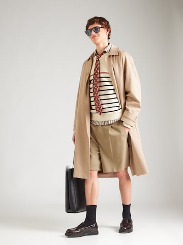 INDICODE JEANS Neulepaita 'Mars' värissä valkoinen