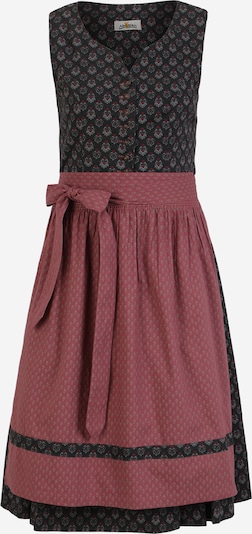 ALMSACH Dirndl in Dusky pink / Black, Item view