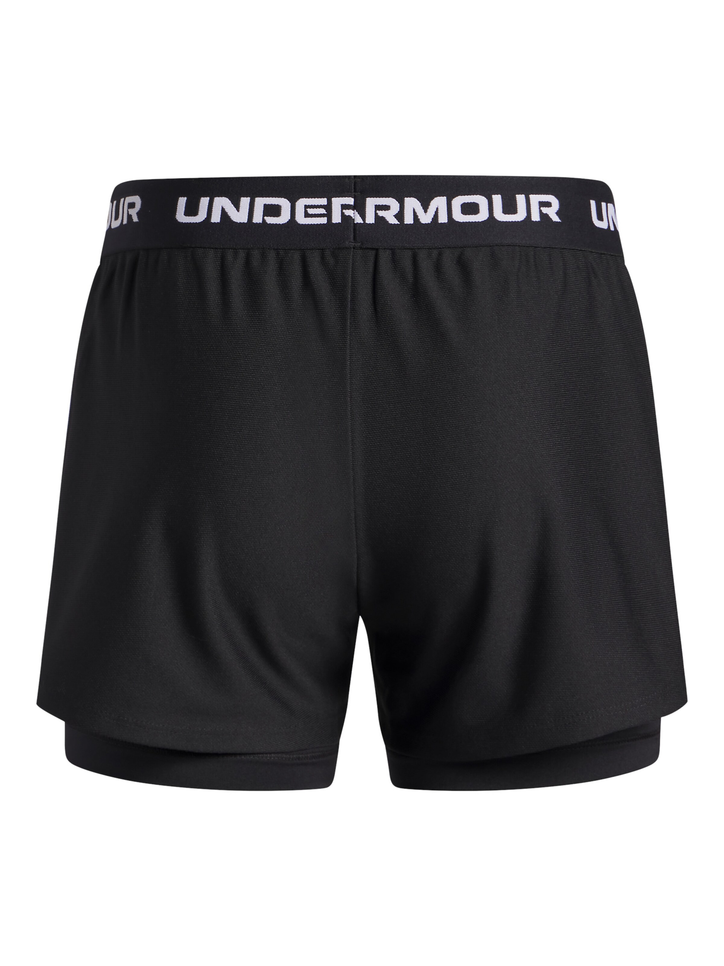 UNDER ARMOUR Regular Sports trousers 'Tech Play Up 2n1' in Black