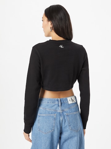 Calvin Klein Jeans Sweatshirt i svart