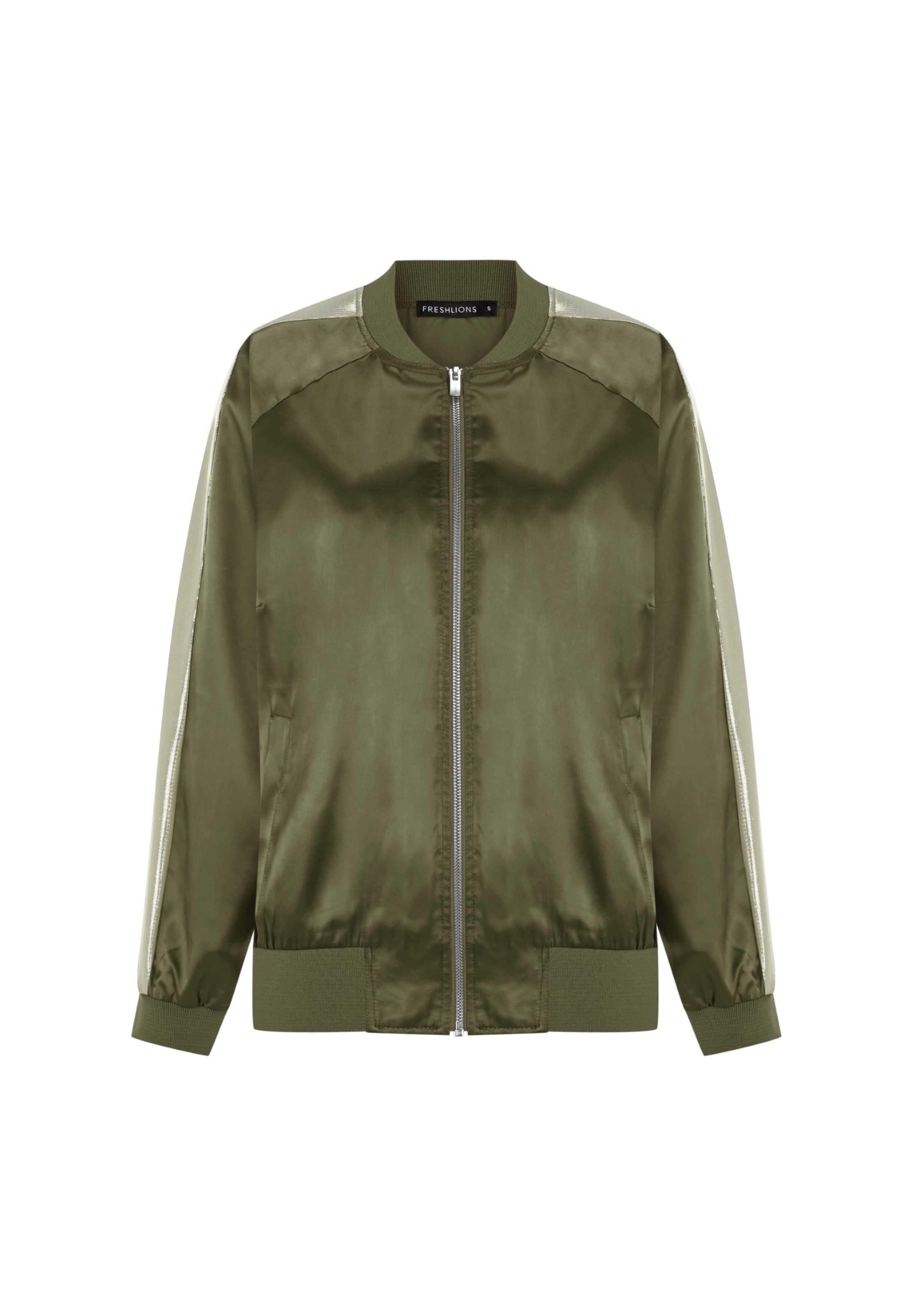 FRESHLIONS Blouson 'Aurelia' in Grün: Vorderseite