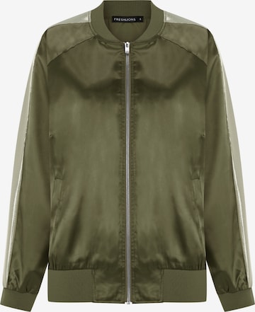 FRESHLIONS Tussenjas 'Aurelia' in Groen: voorkant