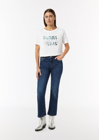 T-shirt COMMA en blanc