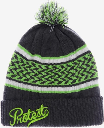 PROTEST Hat & Cap in One size in Green: front
