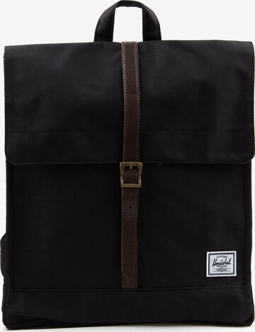 Herschel Rucksack 'CITY' in Schwarz: predná strana