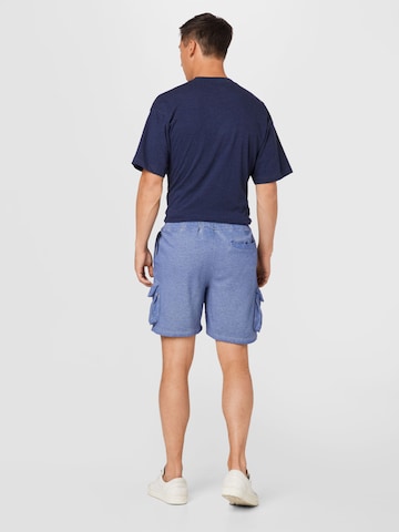 Loosefit Pantaloni cargo di SikSilk in blu