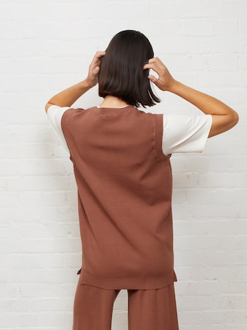 Aligne Sweater 'Eloise' in Brown