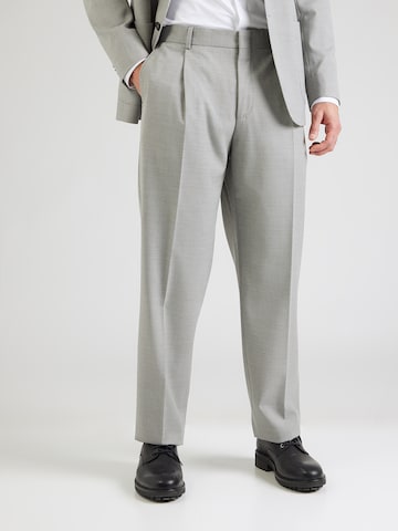 Michael Kors Regular Veckad byxa i grå: framsida