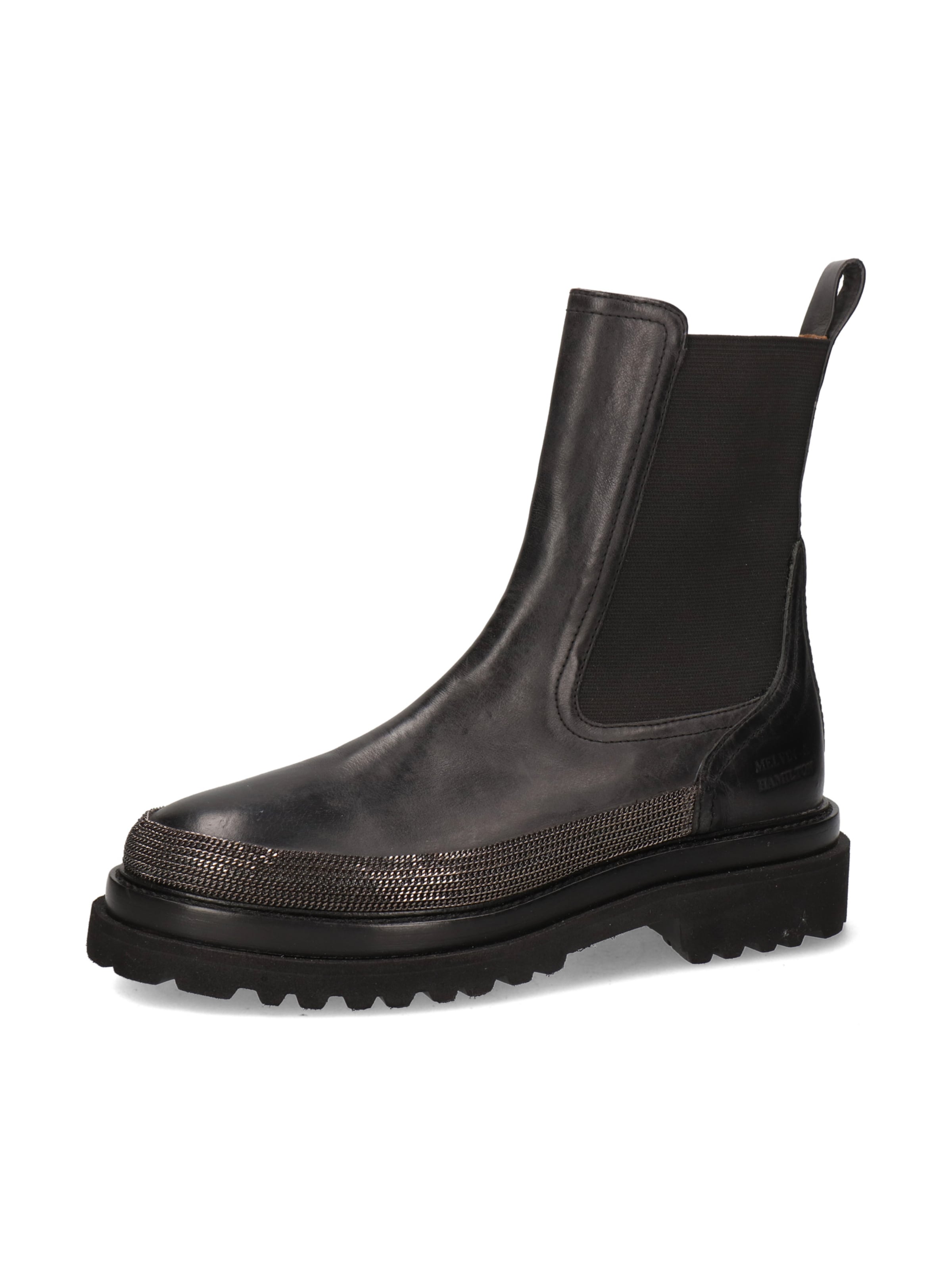 MELVIN & HAMILTON Chelsea Boots 'Leonie 27'‌‌‌‌ in Schwarz: Vorderseite