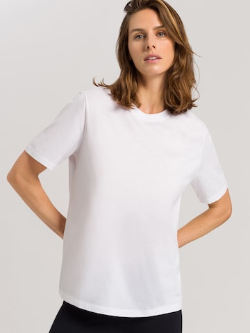 Hanro T-Shirt 'Natural' in Weiß: predná strana