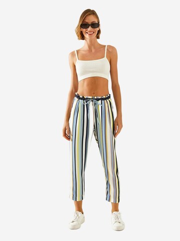 Bianco Lucci Regular Broek in Blauw