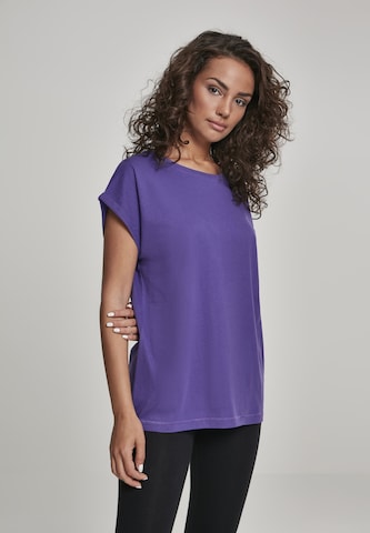 Urban Classics - Camisa em roxo: frente