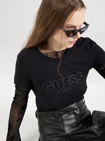 GUESS Shirt 'Sangallo' in Black