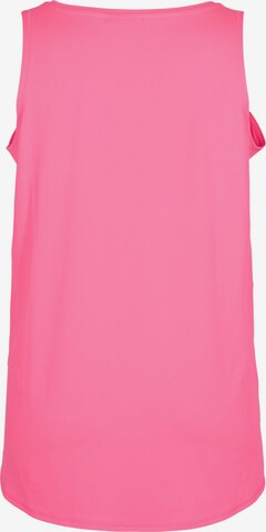 Top sportivo 'ABASIC' di Active by Zizzi in rosa