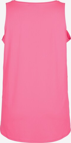 Active by Zizzi Sports Top 'ABASIC' in Pink