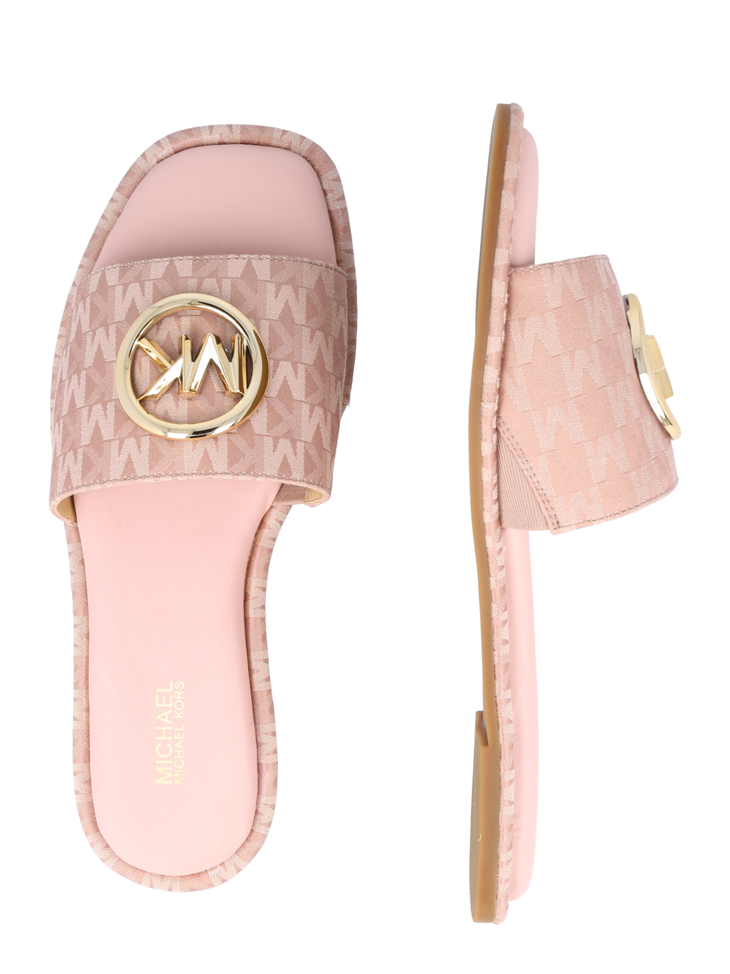 Frauen Pantoletten MICHAEL Michael Kors Pantolette in Rosa, Altrosa - OR18347 Frauen Pantoletten MICHAEL Michael Kors Pantolette in Rosa, Altrosa - OR18347