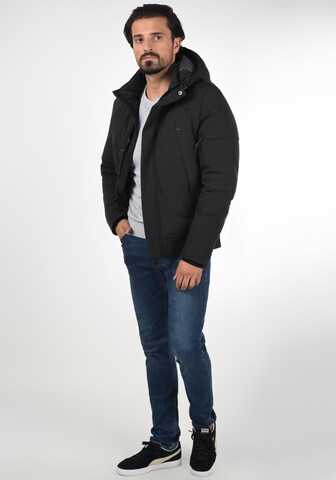 INDICODE JEANS Winterjacke 'Madot' in Schwarz