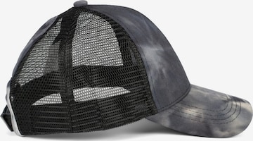 styleBREAKER Cap 'Ponytail Baseball Cap Batik mit Mesh Einsatz' in Grau