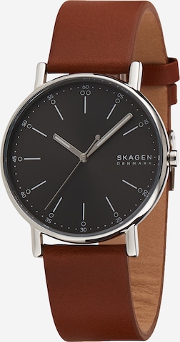 Montre à affichage analogique SKAGEN en marron : devant