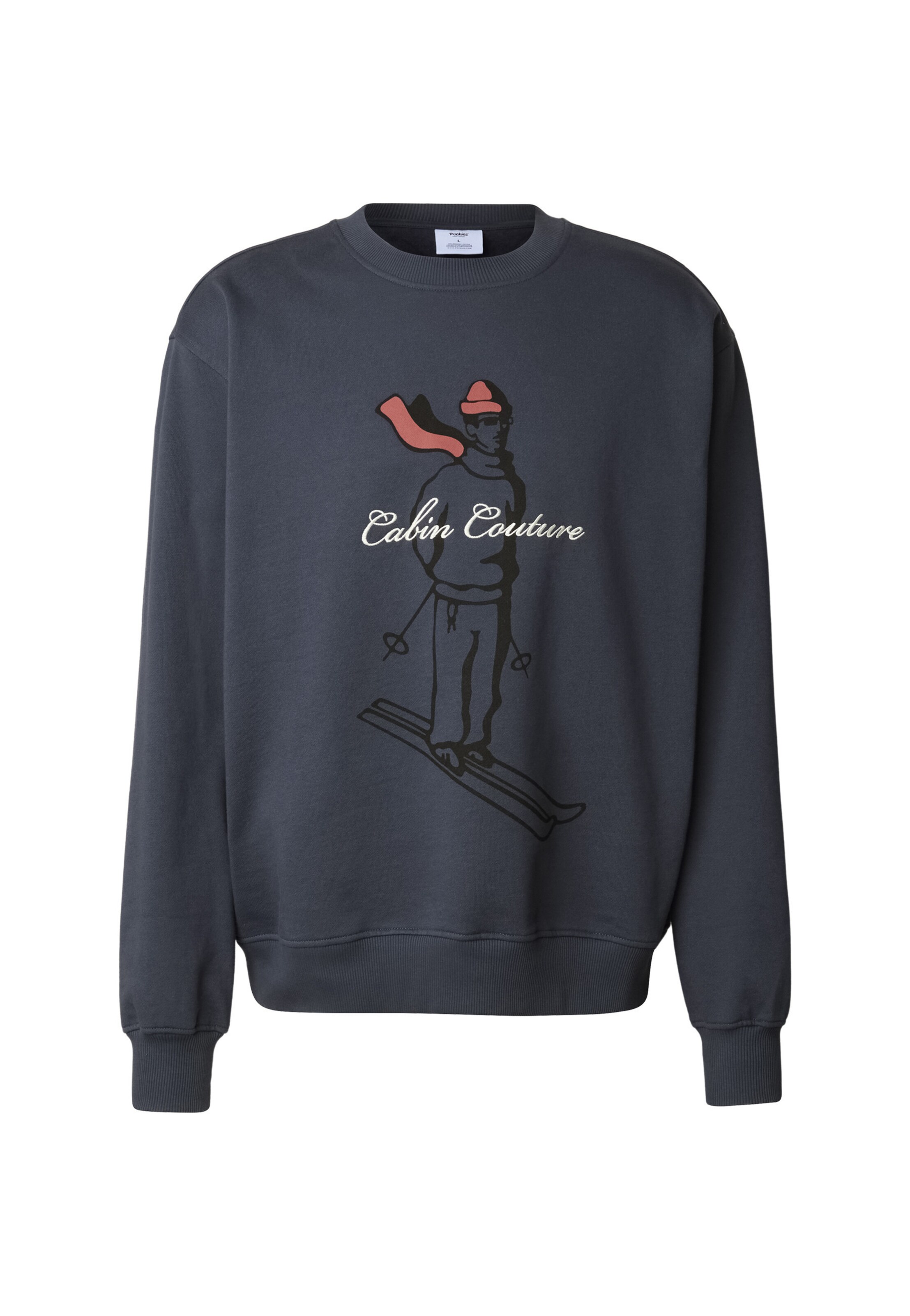 Sweat-shirt Pockies en bleu : devant