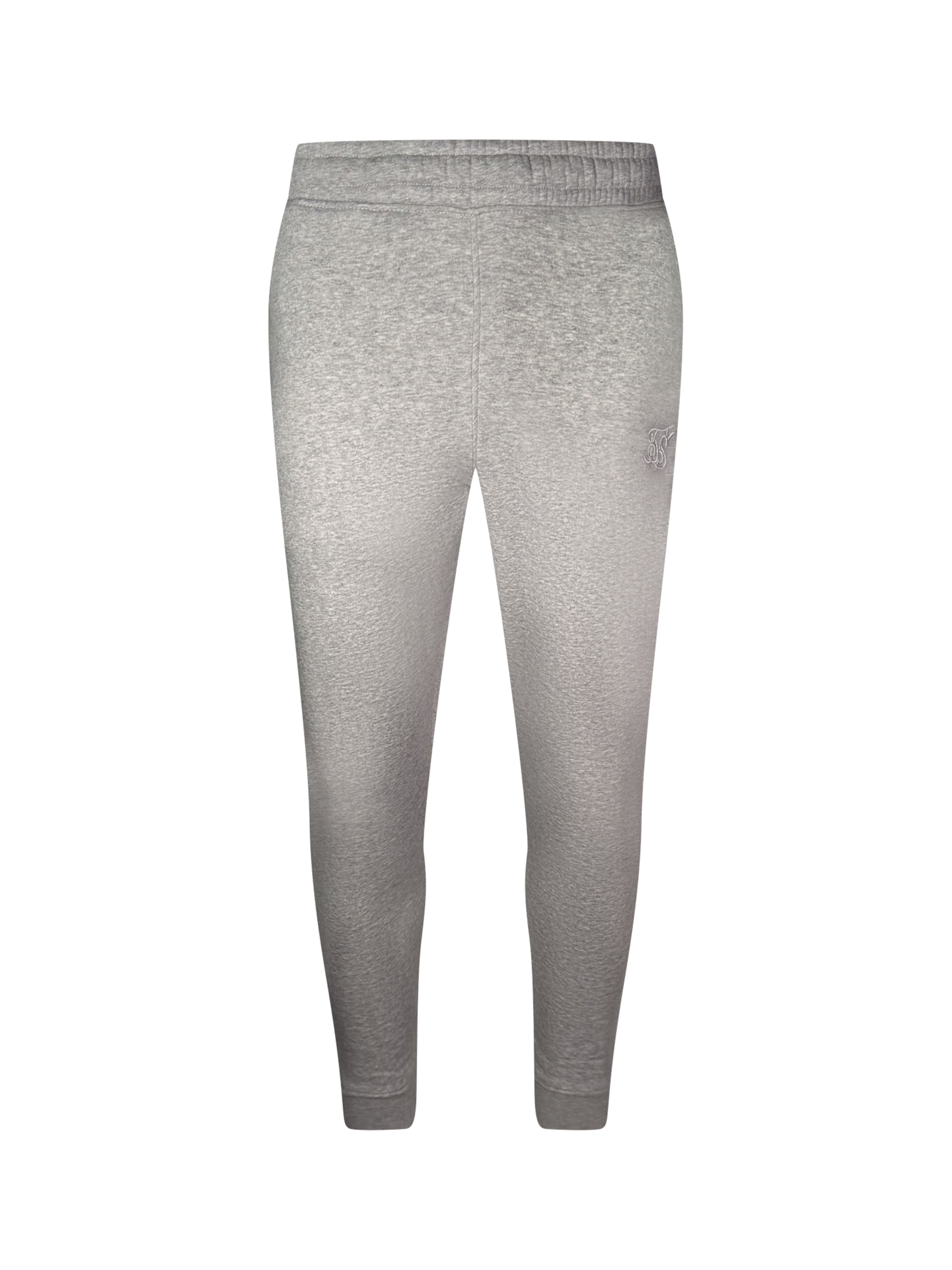 Effilé Pantalon SikSilk en gris : devant