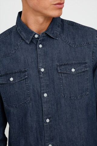 BLEND Regular fit Button Up Shirt 'BHNANTES' in Blue