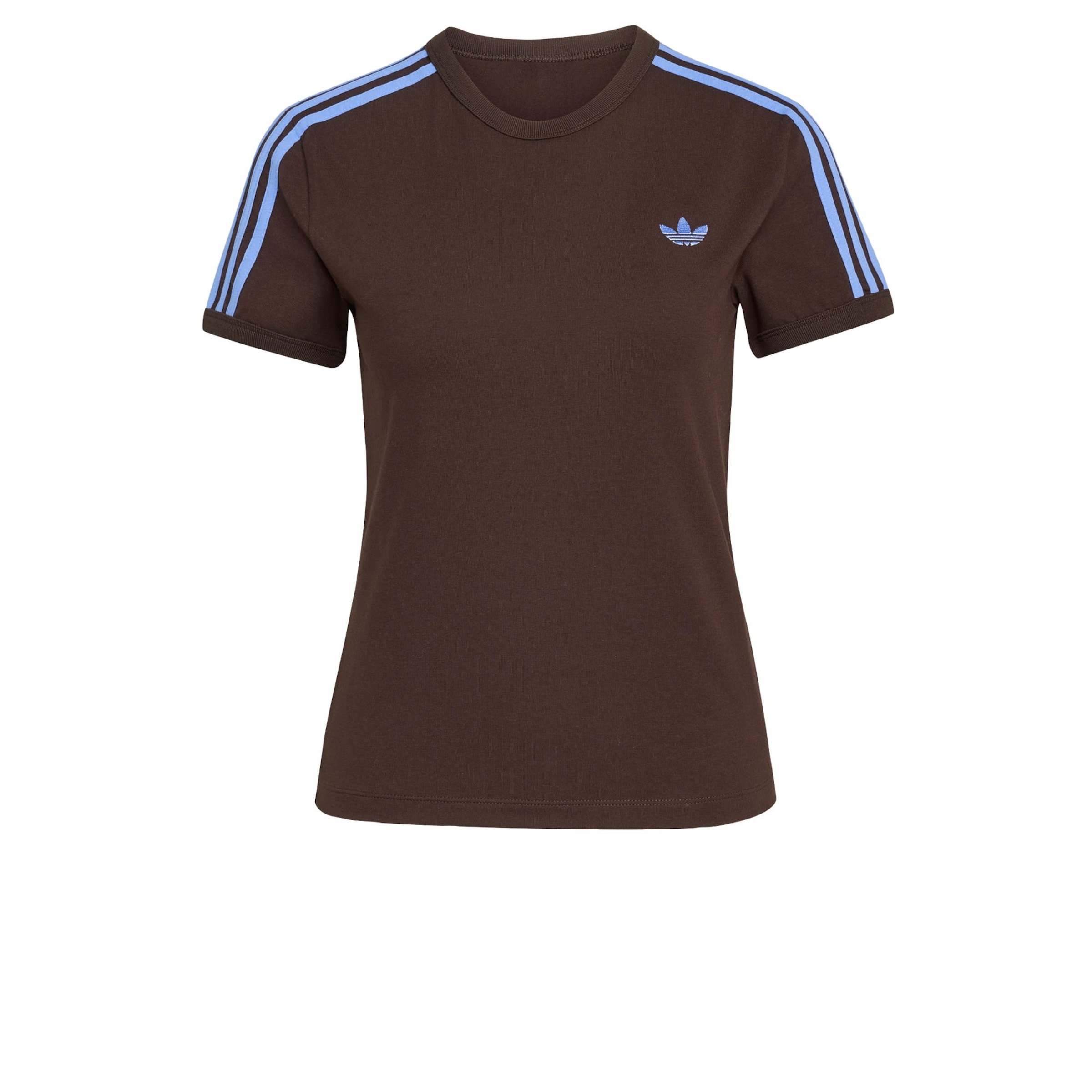 ADIDAS ORIGINALS - Camiseta en marrón: frente