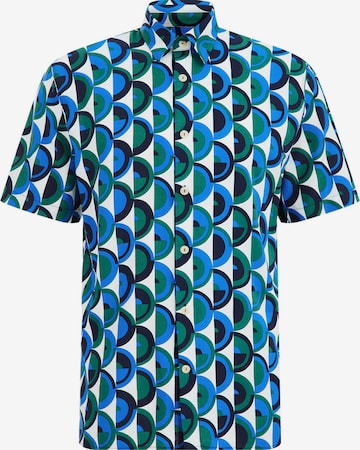 Regular fit Camicia di WE Fashion in blu: frontale