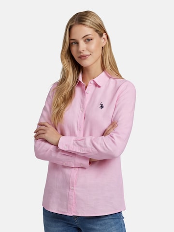 U.S. POLO ASSN. Blouse in Pink