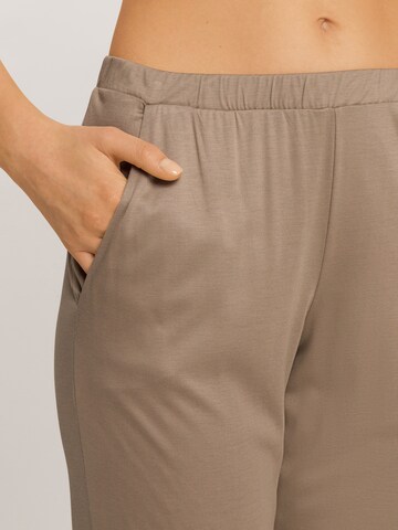 Hanro Pyjamabroek ' Grand Central ' in Grijs