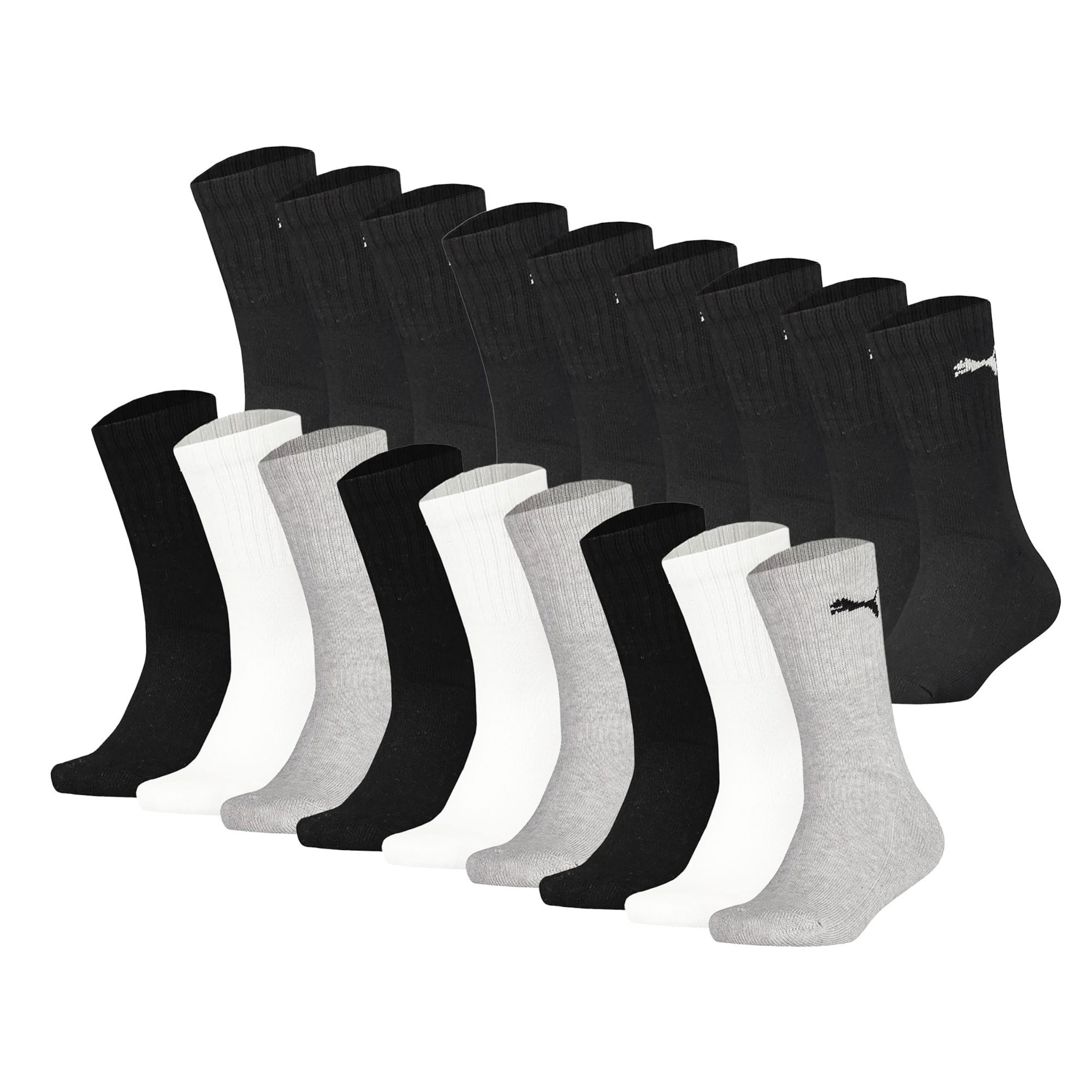 PUMA - Calcetines en gris: frente