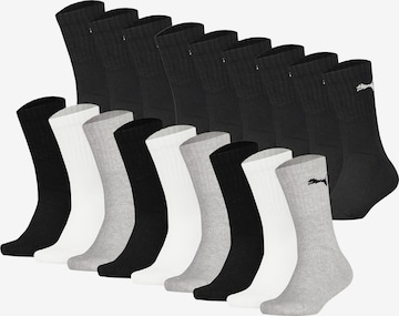 PUMA - Calcetines en gris: frente