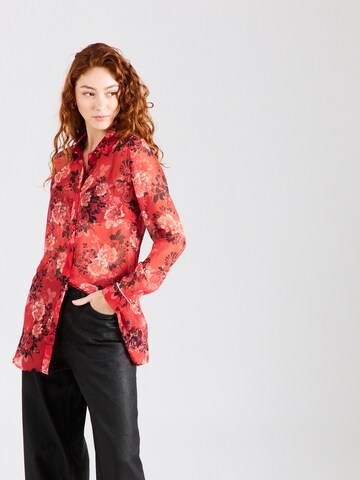 GUESS Blouse 'CLOUIS' in Rood: voorkant