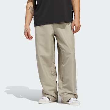 ADIDAS ORIGINALS Loose fit Trousers in Brown: front