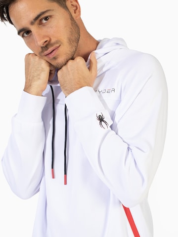 Spyder Αθλητική μπλούζα φούτερ σε λευκό