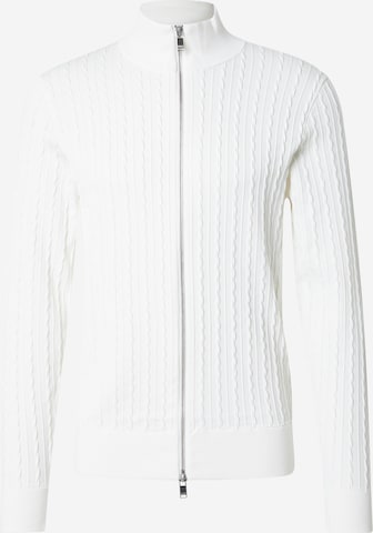 DRYKORN Kardigan 'ANTONIO 10' – bílá: přední strana