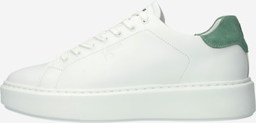 BLACKSTONE Låg sneaker 'FL728' i vit: framsida