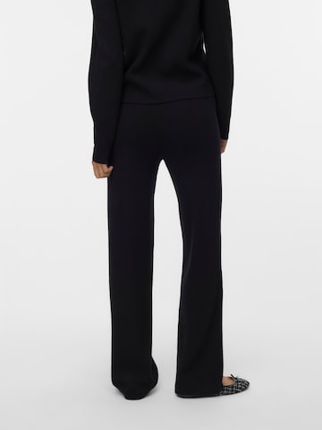 VERO MODA Wide Leg Hose 'VMGold' in Schwarz