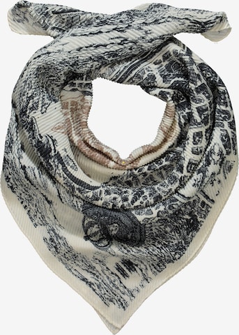 Foulard Ulla Popken en blanc : devant