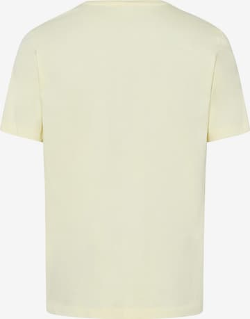Hanro Shirt ' Living Shirts ' in Yellow