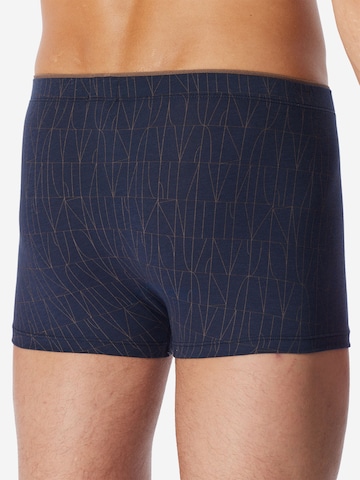 SCHIESSER Boxer shorts ' Long Life Soft ' in Blue