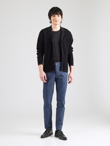 Lindbergh Slimfit Kalhoty – modrá