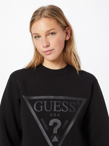 GUESS Sweatshirt 'NEW ELLY' in Black