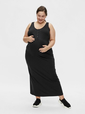 Mamalicious Curve Kleid 'SIA' in Schwarz: predná strana