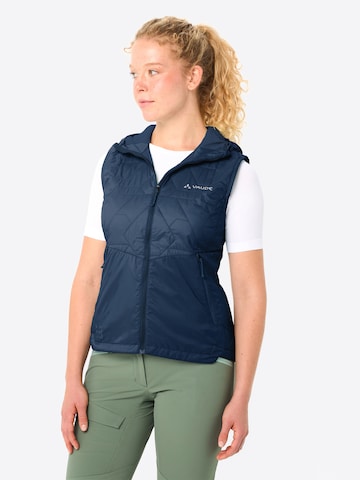 VAUDE Sports vest 'Freney V' in Blue