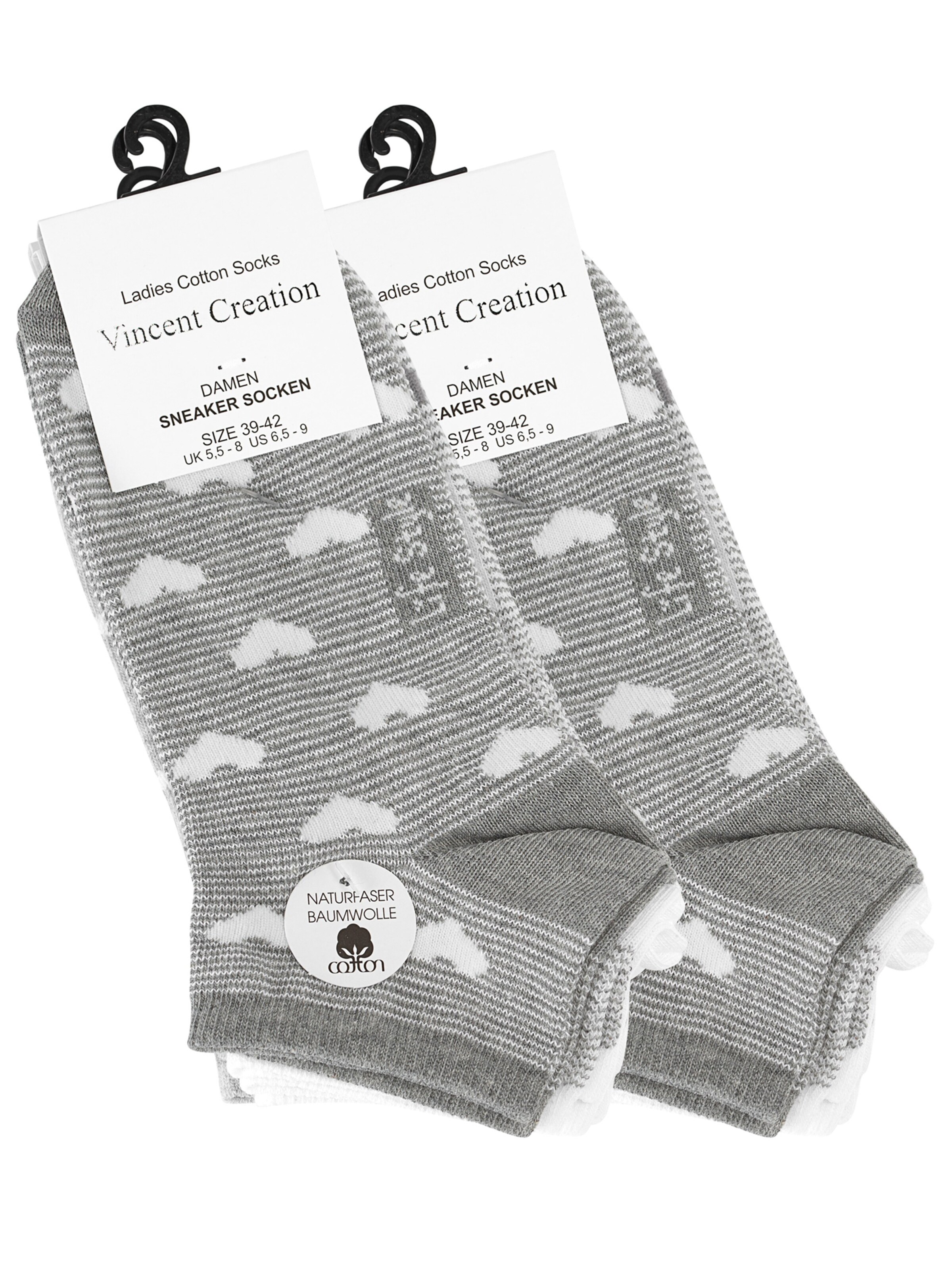 Vincent Creation - Meias em cinzento