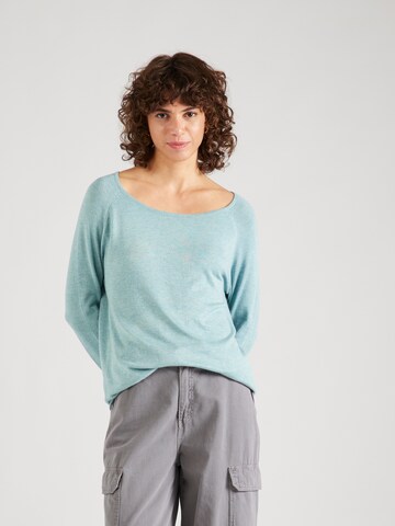 Pull-over 'Mila' ONLY en bleu : devant